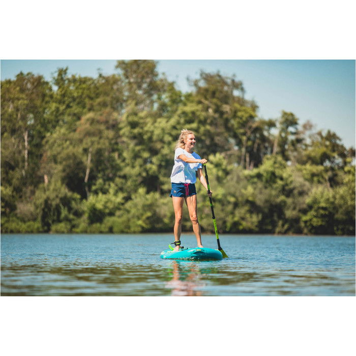 2024 Jobe Fiberglass 3-Piece SUP Paddle 486721005 - Lime